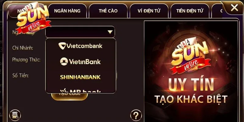 Nạp Tiền Sunwin - Quy Trình Chuẩn Xác, Thanh Toán Siêu Tốc 10 Sunwin Nạp tiền Sunwin được tối ưu hóa đơn giản và bảo mật cao